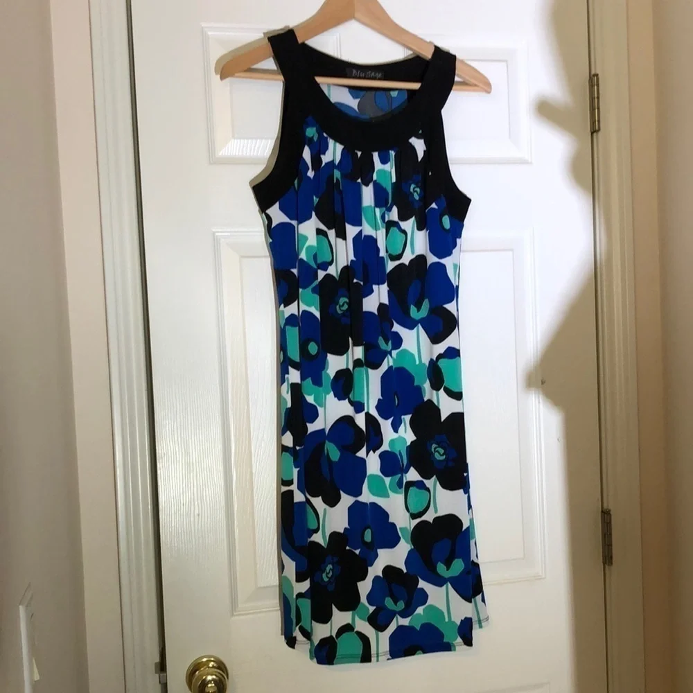 Blu Sage Sleeveless Dress or Coverup Size L